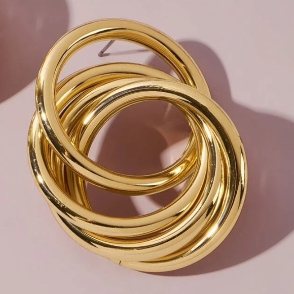 In a Roundabout Way Post Earrings - Picture 4 of 4